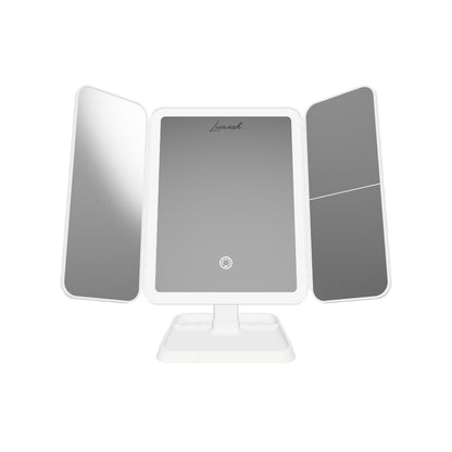 Lunash® Touch LED 3 Kanatlı Makyaj Aynası